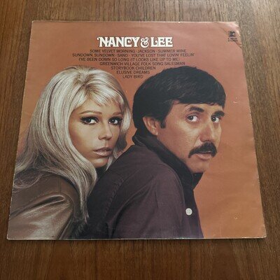 Nancy Sinatra & Lee Hazlewood - Nancy and Lee Vinyl LP - 1968 Original