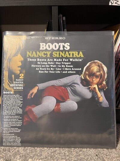 Nancy Sinatra - Boots Vinyl LP Clear Day Trippin' Wax New Light In The Attic