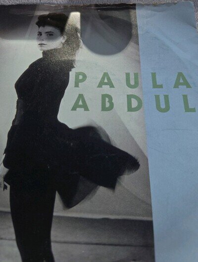 Straight Up Paula Abdul 7 Inch Vinyl Single Great Condition