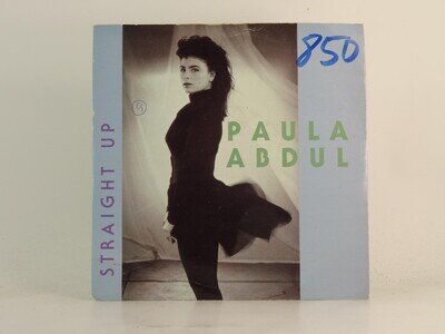 PAULA ABDUL STRAIGHT UP (4) (78) 2 Track 7" Single including Picture Sleeve SIRE