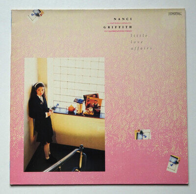 Nanci Griffith - Little Love Affairs - UK Vinyl LP 1988 MCA