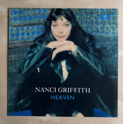 Nanci Griffith Heaven UK 12" Vinyl 1991 EX/EX