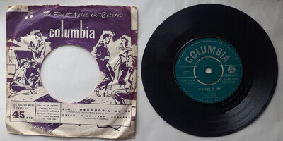 Paul Anka – It's Time To Cry - 7" - VG