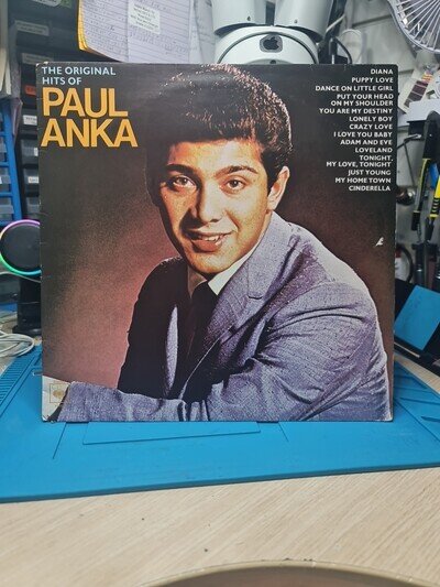Paul Anka - The Original Hits Of Paul Anka - 12” CBS Vinyl LP