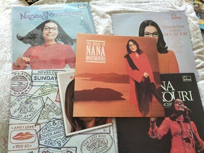 5 Vinyls - Nana Mouskouri - VGC+