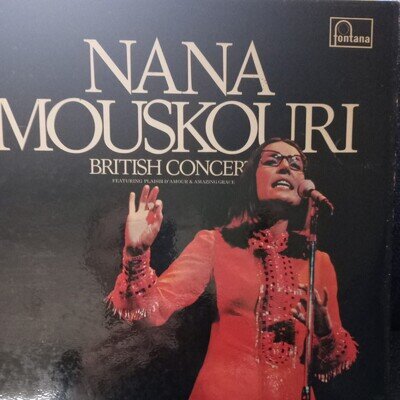 Nana Mouskouri - British Concert - Double LP