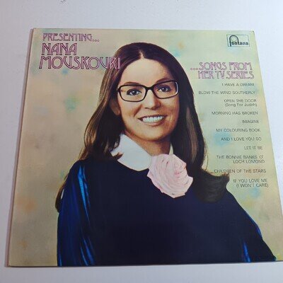 Nana Mouskouri / Songs From Her TV Series 1973 LP / POP 70's / EX / £5 FLAT POST