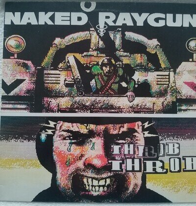 NAKED RAYGUN - THROB THROB LP (HOMESTEAD) PUNK