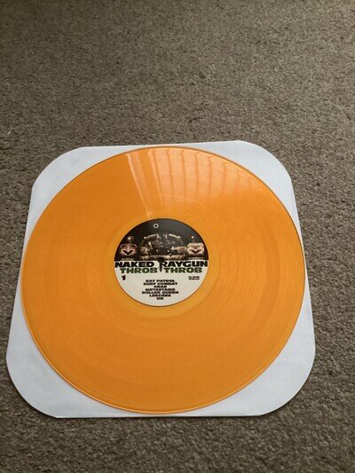 Naked Raygun Throb Throb Gold Vinyl LP 2008 Ltd to 800 with poster nm condition
