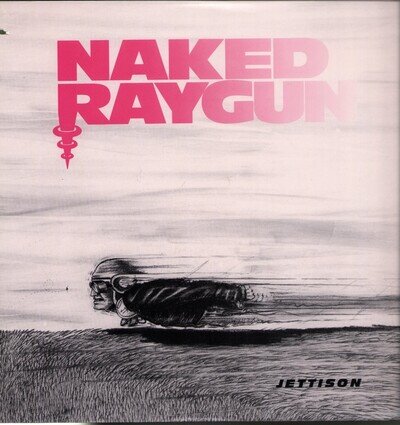 Naked Raygun Jettison LP vinyl USA Caroline 1988 LP. sleeve and inner have