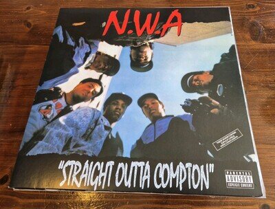 N.W.A. - STRAIGHT OUTTA COMPTON LP 0600753469958 RUTHLESS RECS 2017 NEAR MINT!