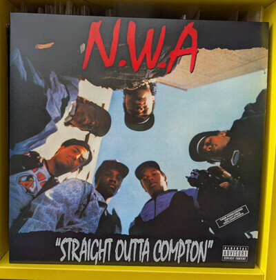 NWA - Straight Outta Compton (LP) by N.W.A Ruthless Records Reissue New/Sealed