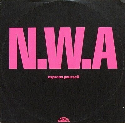 N.W.A. - Express Yourself - 12", Single