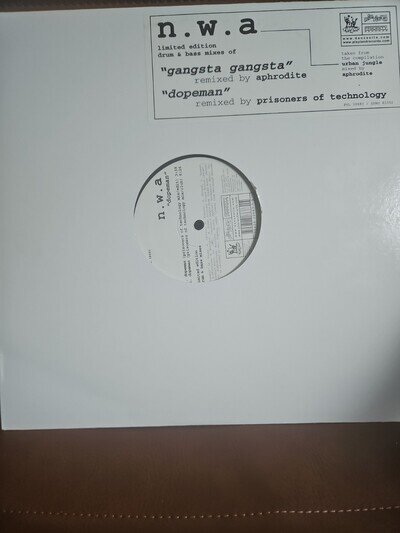 n.w.a Limited Edition Drum & Bass Remixes Of Gangsta Gangsta And Dopeman 1999