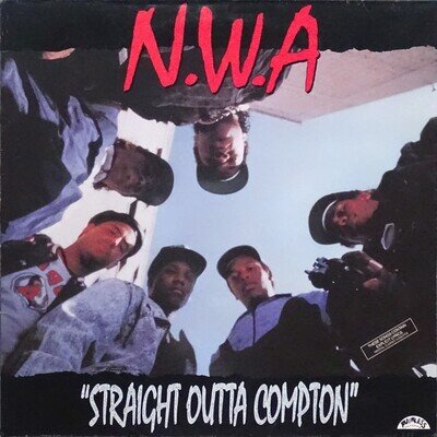 N.W.A. - Straight Outta Compton - Vinyl Album - 1989 - 4th & Broadway