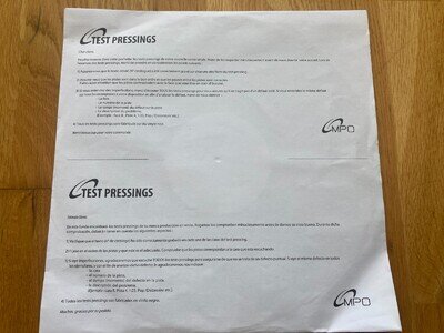 N.W.A. VINYL LP TEST PRESSING RE. PROMO Straight Outta Compton ICE CUBE DR DRE .