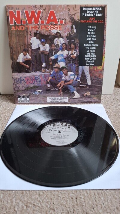 N.W.A. And The Posse Original Hip Hop Vinyl LP Record Album
