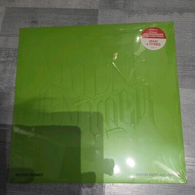 ' MYLENE FARMER & AaRON RAYON VERT RARE GREEN VINY new sealed