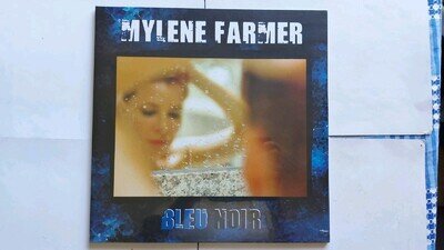 MYLENE FARMER - Bleu Noir - Double Vinyl LP Album (Brand new & sealed)