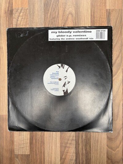 My Bloody Valentine Glider EP 12 Weatherall Mix Vinyl Record