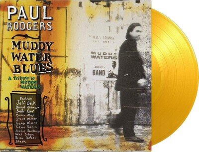 Paul Rodgers - Muddy Water Blues 'Transparent Yellow' Coloured 2 x Vinyl LP