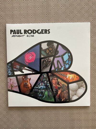 Paul Rodgers Midnight Rose Vinyl LP New Sealed Mint 2023 Sun Records