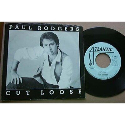 PAUL RODGERS CUT LOOSE 7" PROMO WITH P/S 1983 USA
