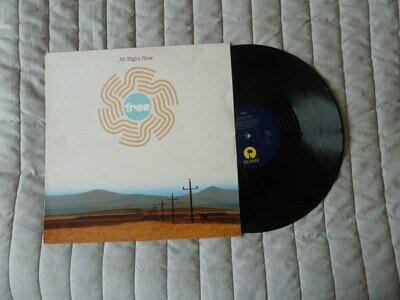 FREE (PAUL RODGERS / BAD COMPANY) - ALL RIGHT NOW - 12" P/S SINGLE - ISLAND 1991