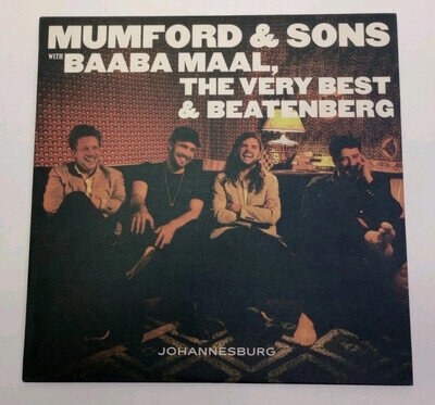 Mumford & Sons Baaba Maal, The Very Best & Beatenberg Johannesburg 10" Vinyl EP