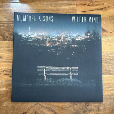 Mumford & Sons Wilder Mind 12" Black Vinyl LP Island Records 2015
