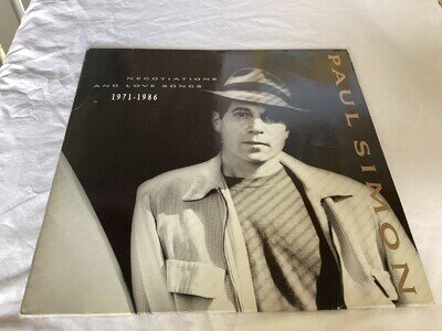 Paul Simon-Negotiations And Love Songs (1971-1986) Warner Bros Double LP 1988