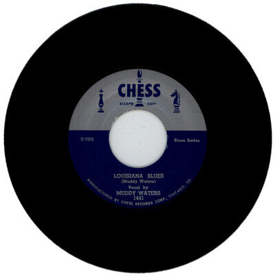 MUDDY WATERS "LOUISIANA BLUES c/w EVAN'S SHUFFLE" 1950 BLUES