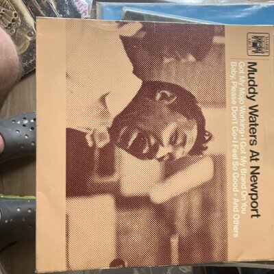 Muddy Waters At Newport 1960 Vinyl Album 12 Inch LP Marble Arch Records