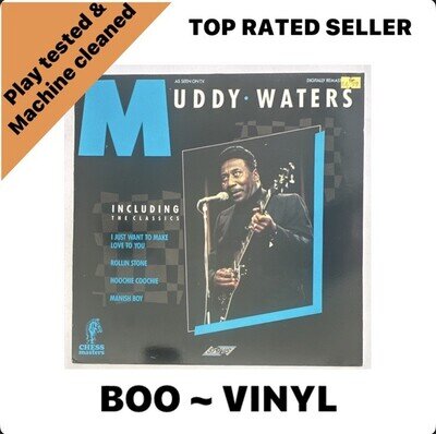 Muddy Waters 1988 UK Compilation LP Stylus Music Ltd EX / EX