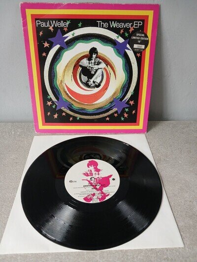 PAUL WELLER - THE WEAVER 1993 RARE Ltd Edition 10" 4 track 45rpm EP No.10045 EX