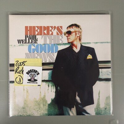 Paul Weller - Here's The Good News Pt 1 & 2 2x 7” Vinyl Record Singles Near Mint