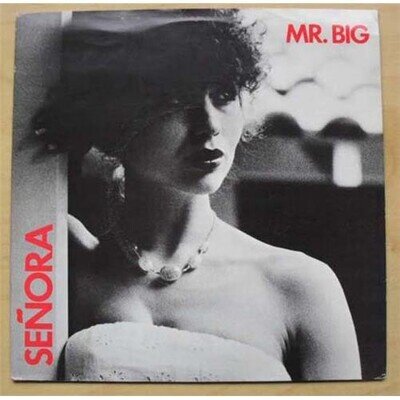 MR BIG SENORA 7" 1978 P/S WITH DEATH BOY (NOT ERIC MARTINS BAND OF THE SAME NAME