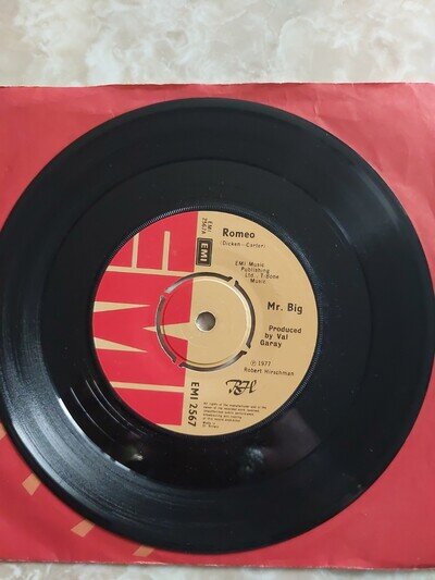 MR BIG☆ROMEO☆1977☆"7" VINYL☆