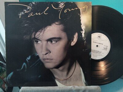 Paul Young The Secret of Association LP VG CON +PICTURE Inner Sleeve