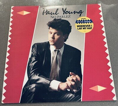 Paul Young - No Parlez 12” Vinyl LP 1983 🎶
