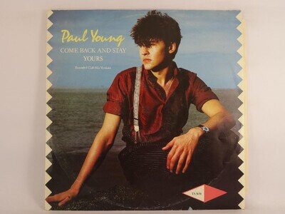 PAUL YOUNG COME BACK AND STAY YOURS (84) 2 Track 12" Single including Picture Sl