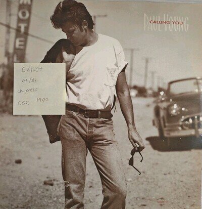 Paul Young Calling You Vinyl Record EX/VG+ YOUNG T7 1990