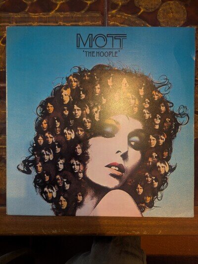 MOTT THE HOOPLE - THE HOOPLE - UK 1974 1st ISSUE VINYL LP VG+/VG+