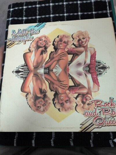 Mott The Hoople Rock And Roll Queen LP Vinyl Album Record 1974 Island ILPS 9215