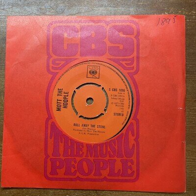 MOTT THE HOOPLE - ROLL AWAY THE STONE - 1973 CBS