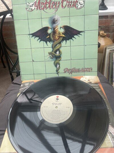 Mötley Crüe - Dr. Feelgood LP Vinyl Record - USA pressing - original pressing