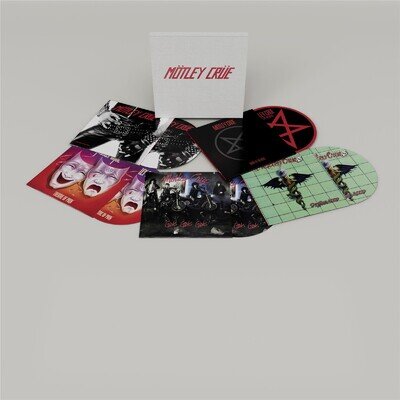 Mötley Crüe - Crücial Crüe 45th Anniversary Edition 5LP Vinyl 12" Album Pre-sale