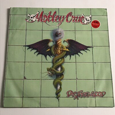 Mötley Crüe - Dr. Feelgood LP Vinyl Record - 960 829-1 VG+/EX