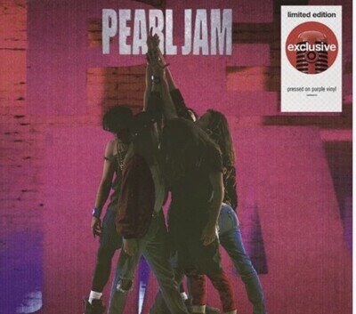 PEARL JAM TEN TARGET EXCLUSIVE PURPLE COLORED VINYL