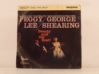 PEGGY LEE GEORGE SHEARING BEAUTY AND THE BEAT (134) 4 Track 7" Single including